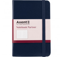 Книга записна Partner А6, 96арк., клітинка, синя, арт. 8301-03-A, AXENT